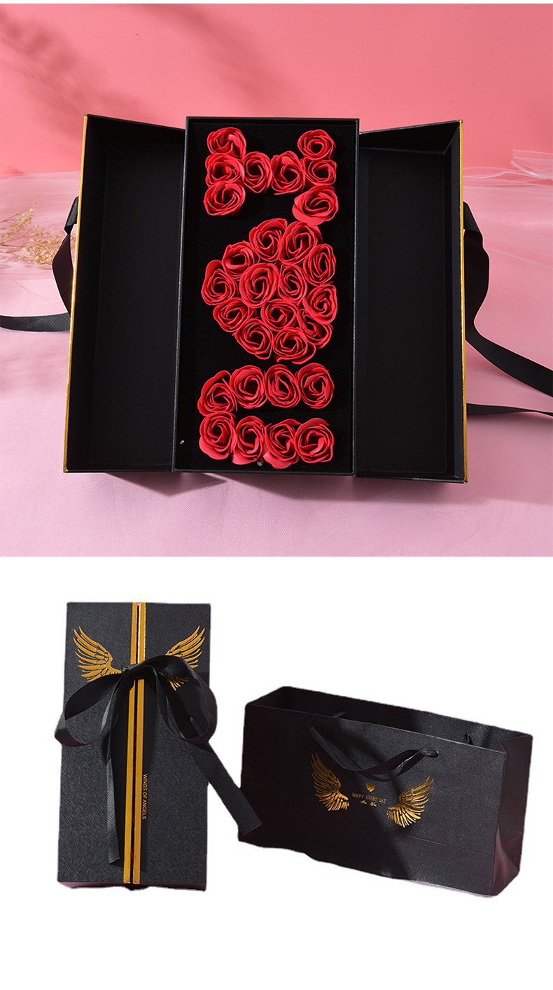 天使玫瑰花口红包装盒(图4)