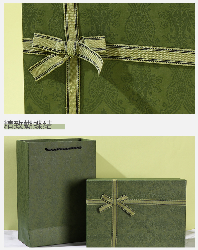 墨绿色化妆品礼盒(图5)
